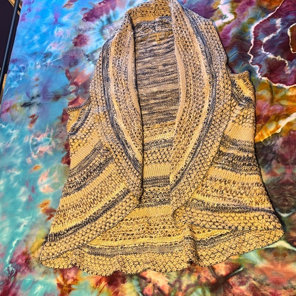 Absolutely Famous Sweaters - Women's XL plus sized Striped Sweater Vest super soft